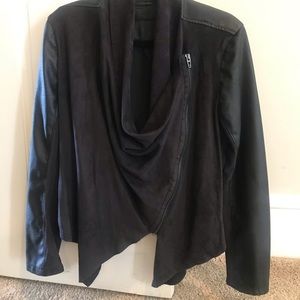 Suede & Leather Jacket Size LG